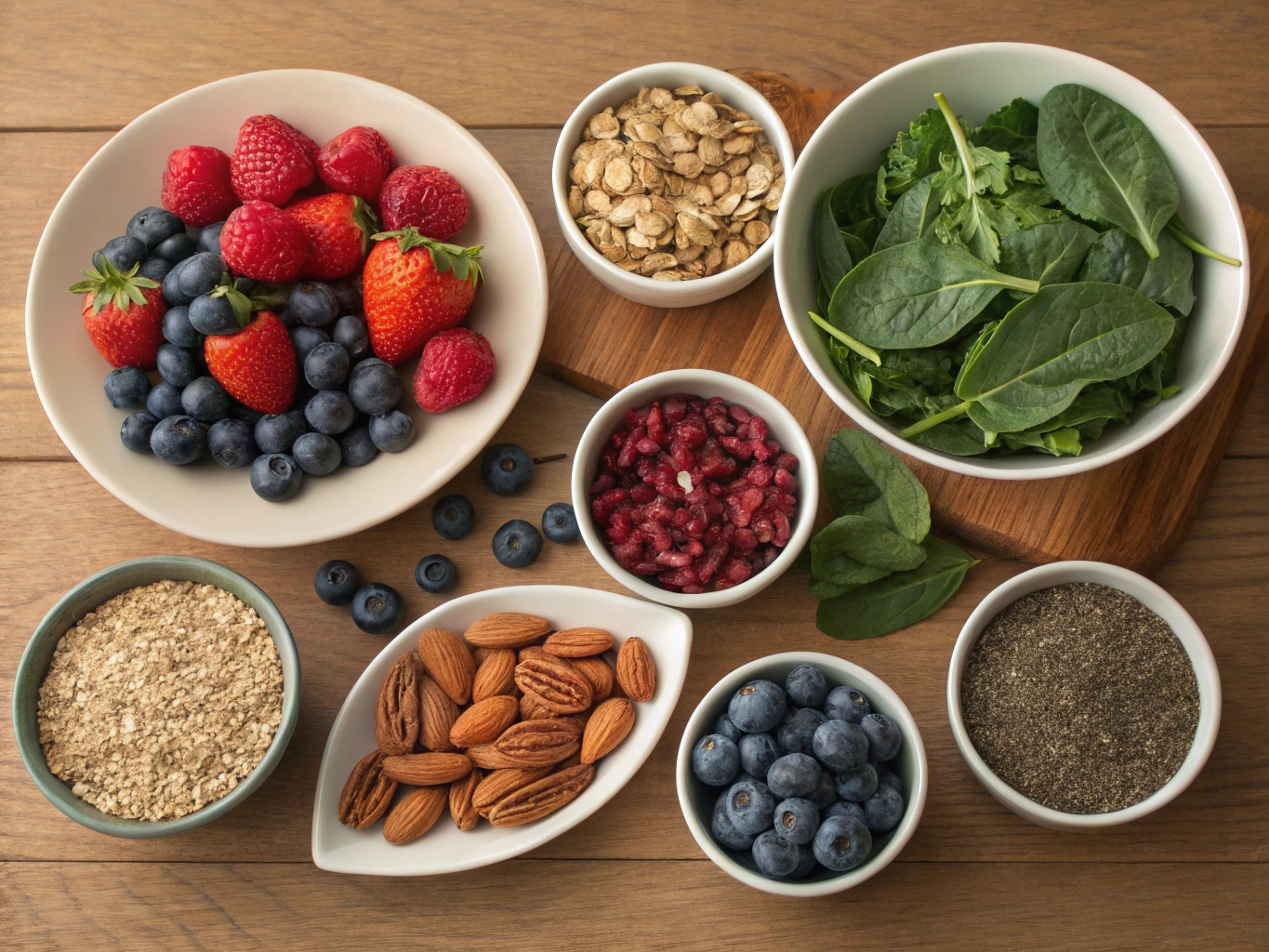 Verse superfood ingrediënten